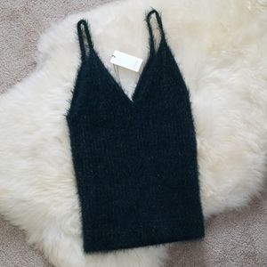 NWT Vici collection Flawless sparkle knit tank